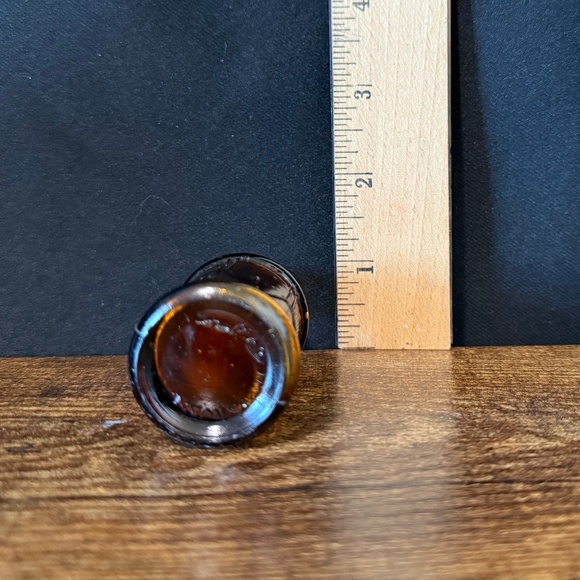 Miniature Brown Bottle Accent - Picture 3 of 7